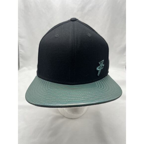 Nike Air Foamposite Gone Fishing Black Penny Snapback Hat Cap 715975-010 New - Picture 1 of 10